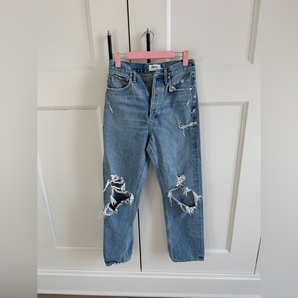 AGOLDE distressed jeans, 24